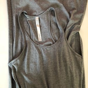 Lululemon Maxi dress with slit to knees.